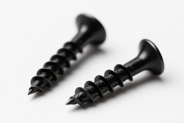 Black Wood Screws
