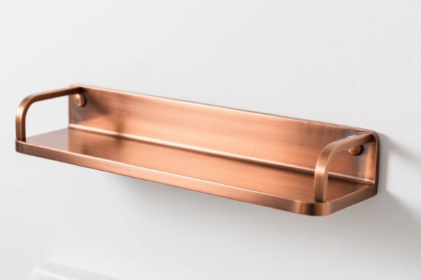 Copper Bathroom Shelf