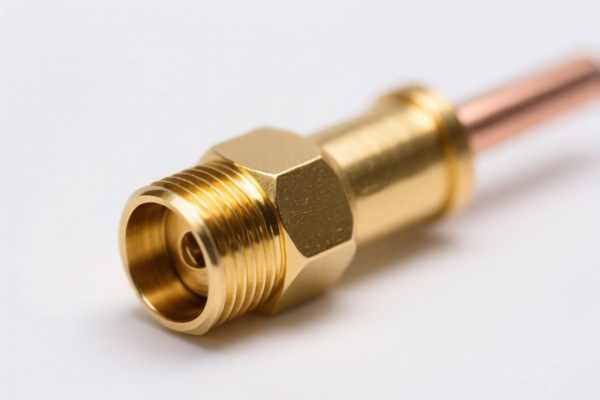 Gold Plated Copper Connector