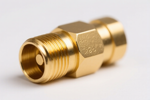 Gold Plated Copper Connector