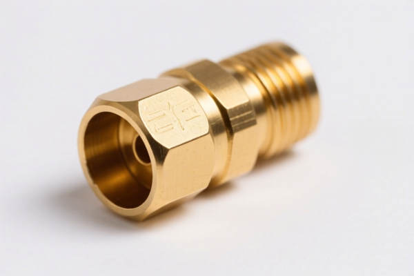 Gold Plated Copper Connector