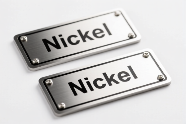 Nickel Alloy Nameplates