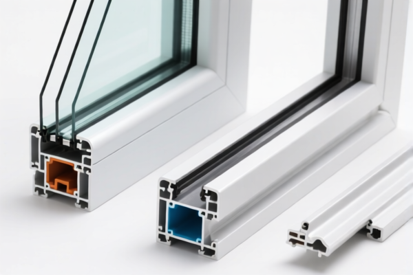 Aluminum alloy window frame components