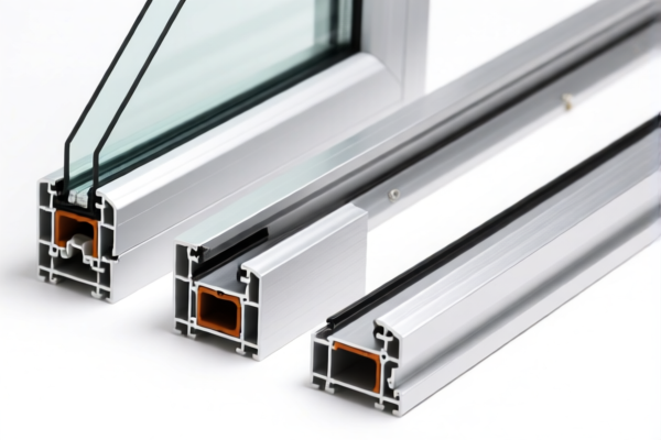 Aluminum alloy window frame components