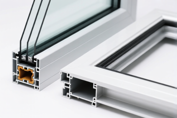 Aluminum alloy window frame components