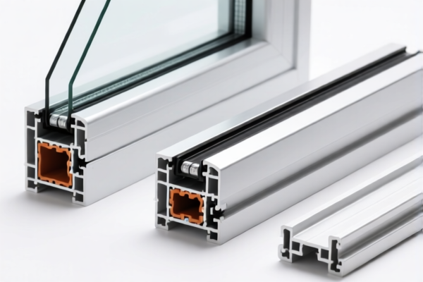 Aluminum alloy window frame components