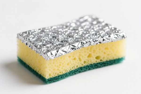 Aluminum Cleaning Sponge Block
