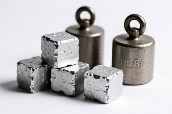 Lead alloy blocks for weights