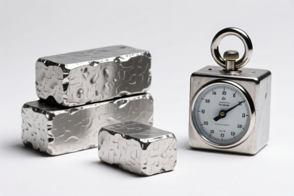 Lead alloy blocks for weights