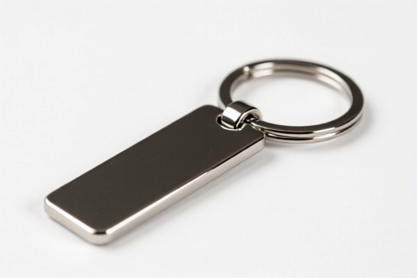 Zinc alloy keychains