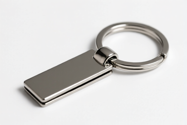 Zinc alloy keychains
