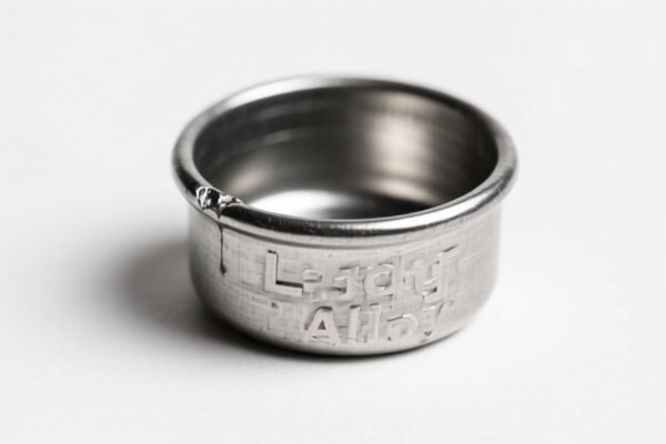 Casting Low Lead Tin Alloy