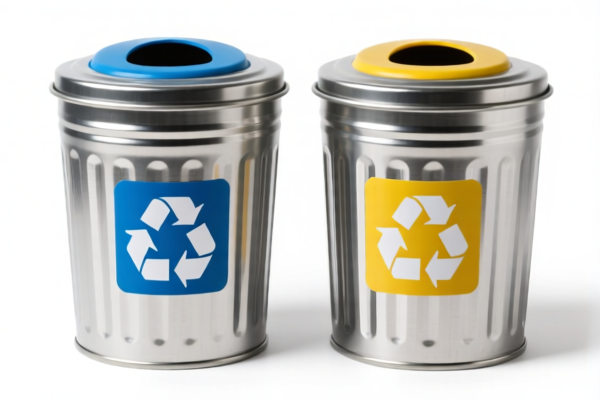 Tin Waste Bins