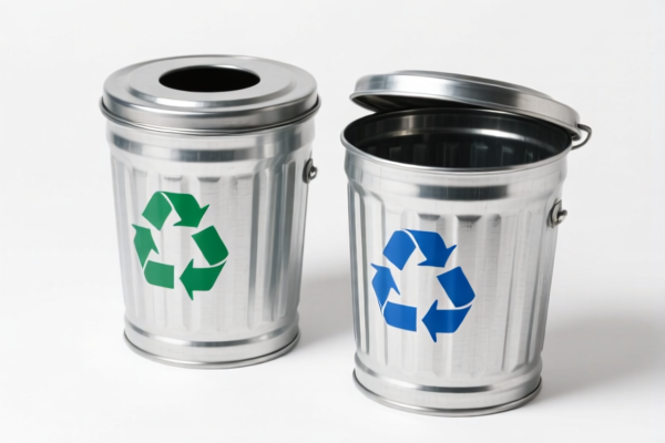 Tin Waste Bins
