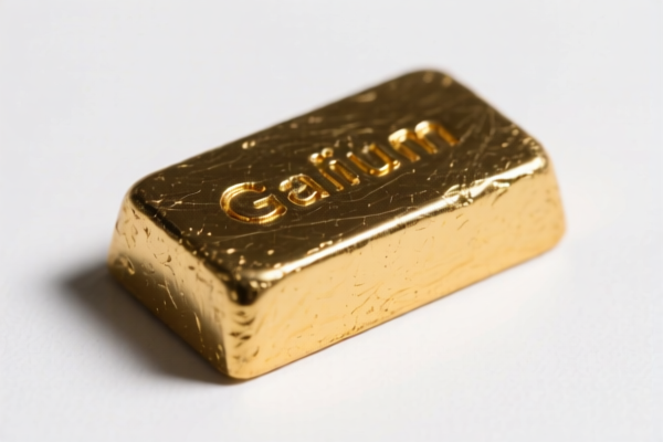 Gallium ingot for crystal growth