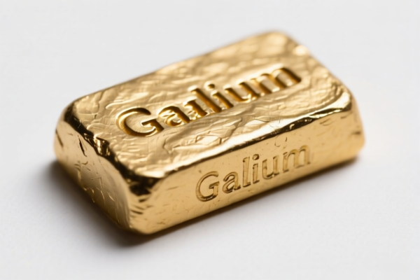 Gallium ingot for crystal growth