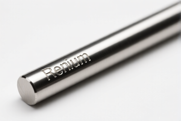 Rhenium Rod