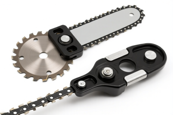 Chain Saw Blade Tensioners