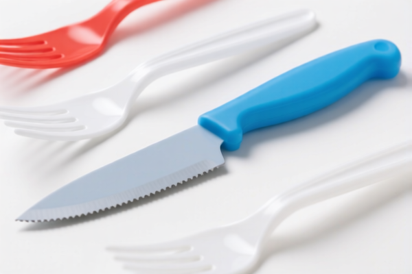 Plastic Handle Tableware Knife