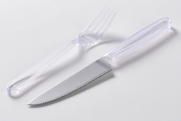 Plastic Handle Tableware Knife