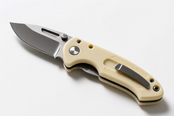 Folding Knife with Plastic Handle