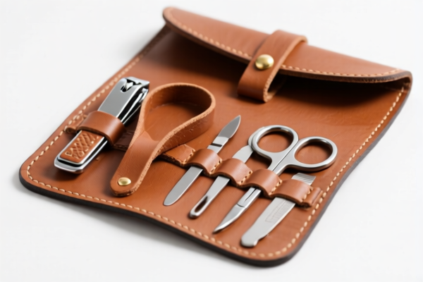 Leather Cosmetic Set