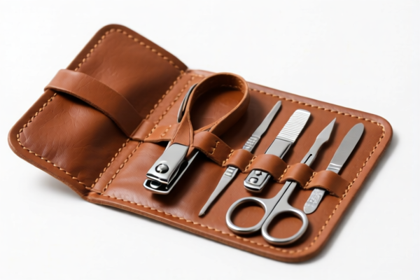 Leather Cosmetic Set