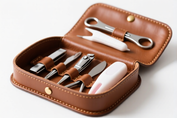 Leather Grooming Set