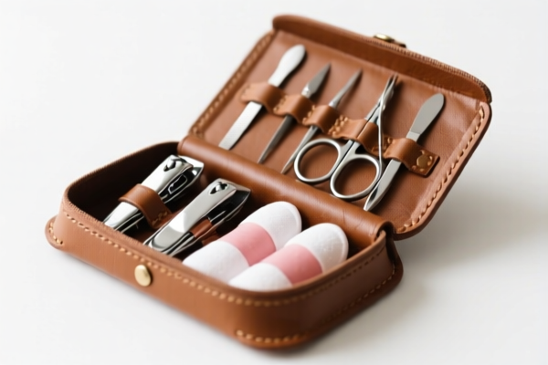Leather Grooming Set