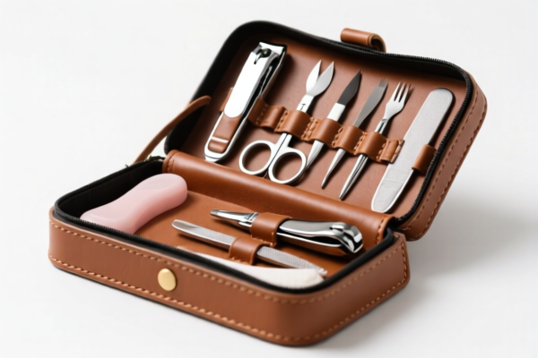 Leather Grooming Set