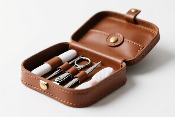 Leather Grooming Set
