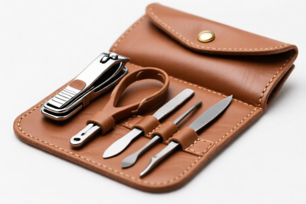 Leather Pedicure Set