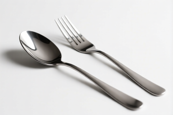 Stainless Steel Spoon and Fork Set