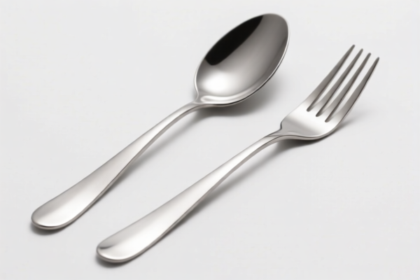 Stainless Steel Spoon and Fork Set