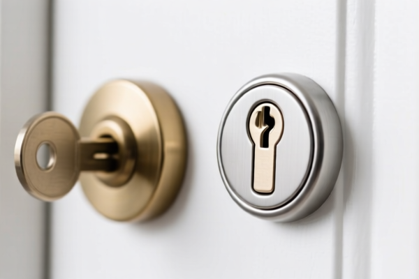 Door Locks with Keyholes