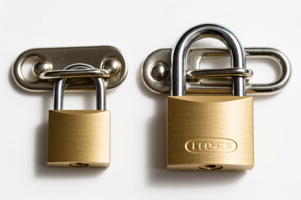 Metal clasps with locks