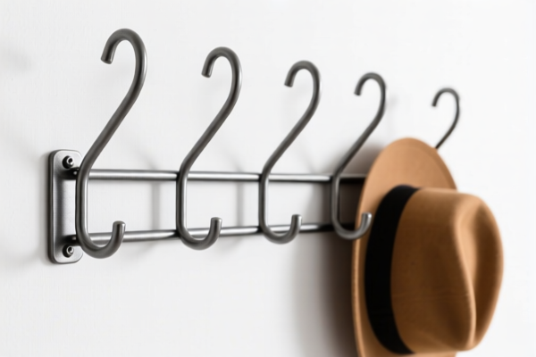 Wall Mounted Metal Hat Rack