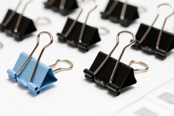 Loose Leaf Binder Clips