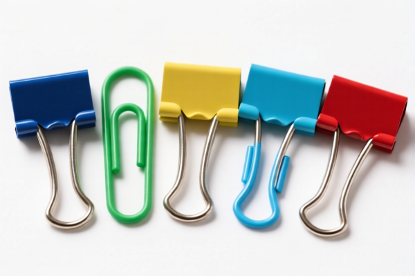 Colored Paper Clips
