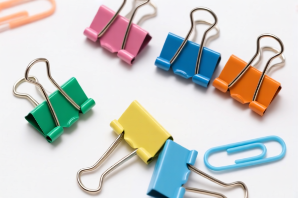 Colored Paper Clips