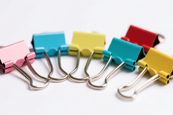 Colored Paper Clips
