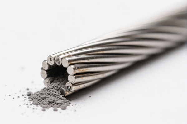 Metal powder cored wire for electric arc