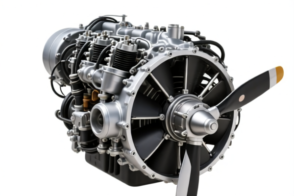 Internal Combustion Piston Aircraft Engine