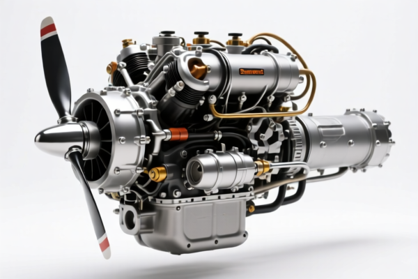 Internal Combustion Piston Aircraft Engine