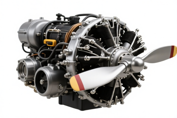 Reciprocating Piston Aircraft Engine