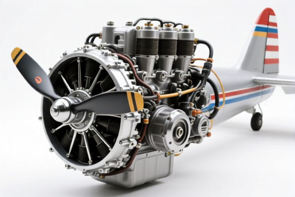Reciprocating Piston Aircraft Engine