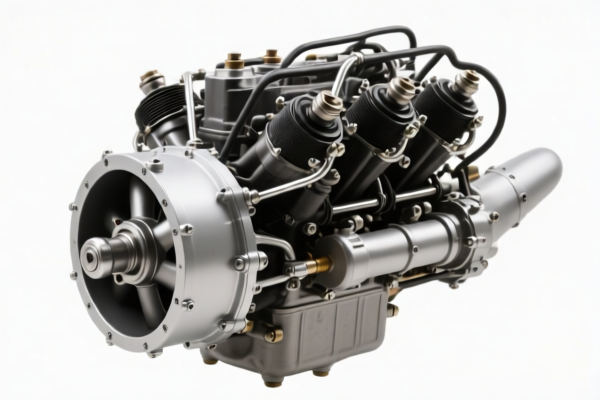 Reciprocating Piston Aircraft Engine