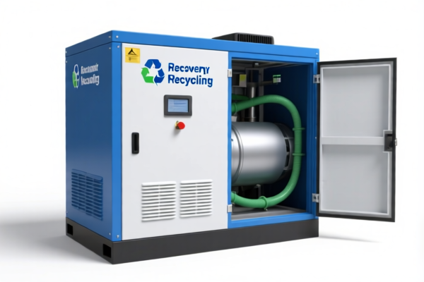 Environmentally Friendly Refrigerant Recovery Recycling Unit