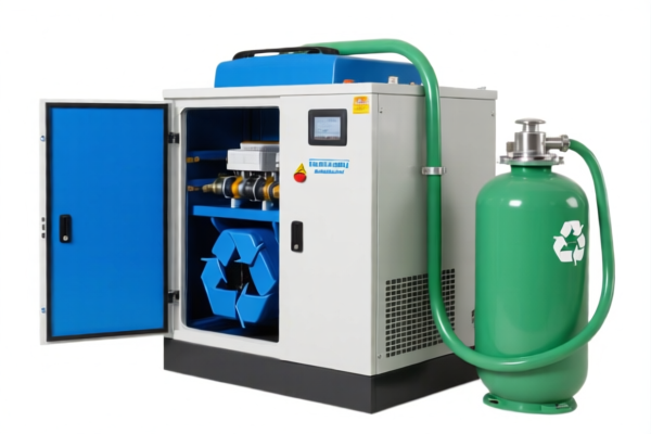 Environmentally Friendly Refrigerant Recovery Recycling Unit