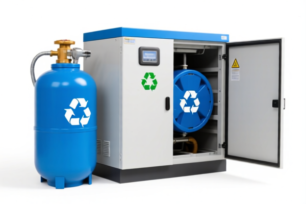 Environmentally Friendly Refrigerant Recovery Recycling Unit